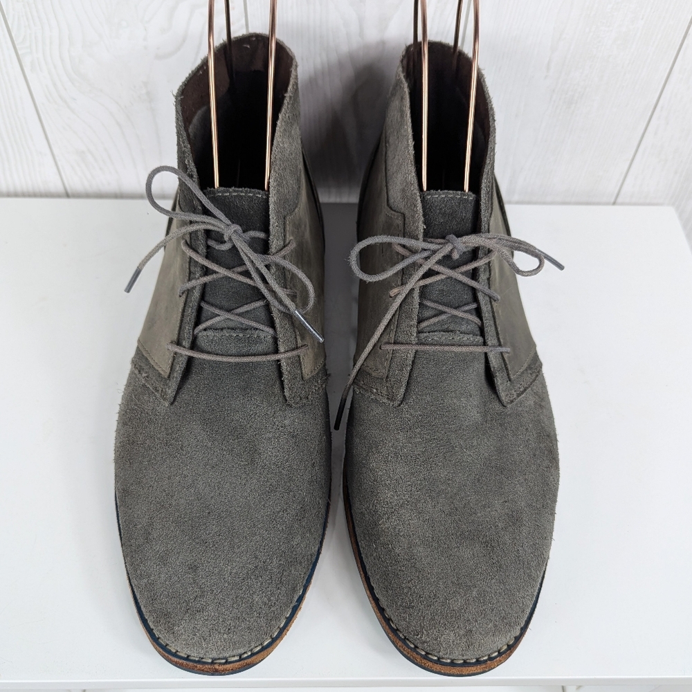 Timberland Rivenia Suede Shoes Men's Size 10.5 Gray Genuine Leather and … - Picture 3 of 15
